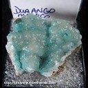 Mineral Specimen: Hemimorphite from Durango, Mexico Ex. Norm Woods