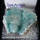 Mineral Specimen: Hemimorphite from Durango, Mexico Ex. Norm Woods Mineral Specimen: Hemimorphite from Durango, Mexico Ex. Norm Woods