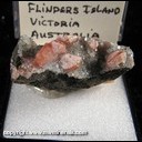 Mineral Specimen: Gmelinite, Analcime from Flinders area, Victoria, Australia, Ex. Norm Woods Mineral Specimen: Gmelinite, Analcime from Flinders area, Victoria, Australia, Ex. Norm Woods