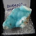 Mineral Specimen: Hemimorphite from Durango, Mexico, Ex. Norm Woods