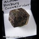 Mineral Specimen: Almandine Garnet from Roxbury, Litchfield Co., Connecticut, Ex. Norm Woods Mineral Specimen: Almandine Garnet from Roxbury, Litchfield Co., Connecticut, Ex. Norm Woods