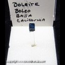 Mineral Specimen: Boleite from Amelia Mine, Arroyo de la Soledad, Boleo Dist., Santa Rosalia, Municipio de Mulege, Baja California Sur, Mexico, Ex. Norm Woods Mineral Specimen: Boleite from Amelia Mine, Arroyo de la Soledad, Boleo Dist., Santa Rosalia, Municipio de Mulege, Baja California Sur, Mexico, Ex. Norm Woods