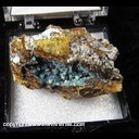 Mineral Specimen: Allophane from Kelly Mine, Magdalena District, Socorro Co., New Mexico, Ex. Norm Woods Mineral Specimen: Allophane from Kelly Mine, Magdalena District, Socorro Co., New Mexico, Ex. Norm Woods