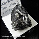 Mineral Specimen: Enargite, Quartz from Longfellow Mine, Red Mountain Mining Dist., San Juan Co., Colorado, Ex. Norm Woods