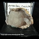 Mineral Specimen: Calcite variety: Botryoidal with micro sulfide from Cessford Quarry, Biggsvile, Henderson Co., Illinois, Collected by Norm Woods, July, 2006 Mineral Specimen: Calcite variety: Botryoidal with micro sulfide from Cessford Quarry, Biggsvile, Henderson Co., Illinois, Collected by Norm Woods, July, 2006