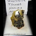 Mineral Specimen: Wulfenite from Tsumeb, Namibia, Ex. Norm Woods Mineral Specimen: Wulfenite from Tsumeb, Namibia, Ex. Norm Woods