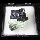 Mineral Specimen: Cuprite with Blue Iridesence from Mashamba mines, Kolwezi, Katanga, Dem. Rep. of Congo, Ex. Norm Woods