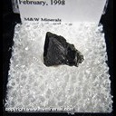 Mineral Specimen: Tetrahedrite from Fate Pocket, Fluorite Rise, Sweet Home Mine, Alma District, Colorado, 1998