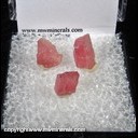 Mineral Specimen: Rhodochrosite Cleavages from Sweet Home Mine, Alma, Park Co., Colorado Mineral Specimen: Rhodochrosite Cleavages from Sweet Home Mine, Alma, Park Co., Colorado