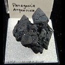 Mineral Specimen: Hematite pseudomorph after Magneite (Martite) from Payun Martu, Altiplano de Payun Matru, Malargue Dept., Mendoza Prov., Argentina, Ex. Norm Woods