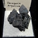 Mineral Specimen: Hematite pseudomorph after Magneite (Martite) from Payun Martu, Altiplano de Payun Matru, Malargue Dept., Mendoza Prov., Argentina, Ex. Norm Woods Mineral Specimen: Hematite pseudomorph after Magneite (Martite) from Payun Martu, Altiplano de Payun Matru, Malargue Dept., Mendoza Prov., Argentina, Ex. Norm Woods