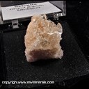 Mineral Specimen: Clear Selenite Crystals on Sugary Orange Gypsum from Grand Rapids Gypsum Co. Mine, Wyoming, Kent Co., Michigan, Ex. Norm Woods Mineral Specimen: Clear Selenite Crystals on Sugary Orange Gypsum from Grand Rapids Gypsum Co. Mine, Wyoming, Kent Co., Michigan, Ex. Norm Woods