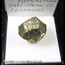 Mineral Specimen: Pyrite from Yukon Mine, Eureka Mining Dist., San Juan Co., Colorado, Ex. Norm Woods Mineral Specimen: Pyrite from Yukon Mine, Eureka Mining Dist., San Juan Co., Colorado, Ex. Norm Woods