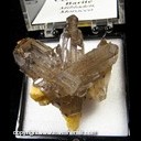 Mineral Specimen: Cerussite Twinned, Barite from Mibladen, Morocco Mineral Specimen: Cerussite Twinned, Barite from Mibladen, Morocco