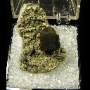 Minerals Specimen: Andradite Garnet on Hedenbergite from Quartzite Mountain near Stanley Butte, San Carlos Reservation, Graham Co., Arizona Minerals Specimen: Andradite Garnet on Hedenbergite from Quartzite Mountain near Stanley Butte, San Carlos Reservation, Graham Co., Arizona