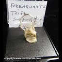 Mineral Specimen: Quartz with Faden from Trift, Burg - Fiesch Glacier area, Fieschertal, Goms, Valais, Switzerland, Ex. Norm Woods