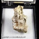 Mineral Specimen: Heulandite from Watchung Mountains, Passaic Co., New Jersey, Ex. Norm Woods Mineral Specimen: Heulandite from Watchung Mountains, Passaic Co., New Jersey, Ex. Norm Woods