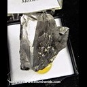 Mineral Specimen: Arsenopyrite from Mapimi, Durango, Mexico, Ex. Norm Woods Mineral Specimen: Arsenopyrite from Mapimi, Durango, Mexico, Ex. Norm Woods