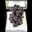 Mineral Specimen: Cuprite Crystals from England, Ex. Norm Woods
