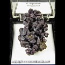 Mineral Specimen: Cuprite Crystals from England, Ex. Norm Woods Mineral Specimen: Cuprite Crystals from England, Ex. Norm Woods