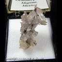 Mineral Specimen: Dolomite on Hemimorphite from Mapimi, Durango, Mexico, Ex. Norm Woods