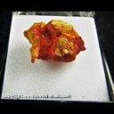 Mineral Specimen: Realgar, Orpiment from Humboldt Co., Nevada, Ex. Norm Woods Mineral Specimen: Realgar, Orpiment from Humboldt Co., Nevada, Ex. Norm Woods