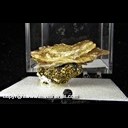 Mineral Specimen: Barite on Chalcopyrite from Mina Mimosa, Julcani District, Angaraes Province, Huancavelica, Peru Mineral Specimen: Barite on Chalcopyrite from Mina Mimosa, Julcani District, Angaraes Province, Huancavelica, Peru
