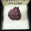 Mineral Specimen: Purpurite from Maine, Ex. Norm Woods