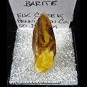 Mineral Specimen: Barite, Calcite from Elk Creek, Meade Co., South Dakota, Ex. Norm Woods Mineral Specimen: Barite, Calcite from Elk Creek, Meade Co., South Dakota, Ex. Norm Woods