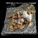 Mineral Specimen: Mesolite on Thomsonite on Heulandite from Kalama area, Cowlitz Co., Washington