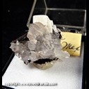 Mineral Specimen: Dolomite on Hemimorphite from Mapimi, Durango, Mexico, Ex. Norm Woods