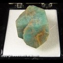 Mineral Specimen: Amazonite from Pikes Peak, Colorado, Ex. Norm Woods Mineral Specimen: Amazonite from Pikes Peak, Colorado, Ex. Norm Woods