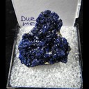 Mineral Specimen: Azurite from Municipio de La Colorada, Durango, Mexico, Ex. Norm Woods