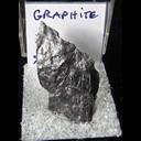 Mineral Specimen: Graphite from Municipio de Coloado, Sonora, Mexico, Ex. Norm Woods