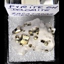 Mineral Specimen: Pyrite on Dolomite from Zacatecas, Mexico, Ex. Norm Woods Mineral Specimen: Pyrite on Dolomite from Zacatecas, Mexico, Ex. Norm Woods