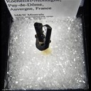Mineral Specimen: Augite from Chevalard river alluvials, Vernines, Rochefort-Montagne, Puy-de-Dome, Auvergne, France Mineral Specimen: Augite from Chevalard river alluvials, Vernines, Rochefort-Montagne, Puy-de-Dome, Auvergne, France