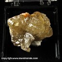 Mineral Specimen: Cerussite (Fluorescent Yellow - LW), Barite from Mibladen, Morocco Mineral Specimen: Cerussite (Fluorescent Yellow - LW), Barite from Mibladen, Morocco