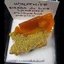 Mineral Specimen: Wulfenite from Sierra de Los Lamentos, Municipio de Ahumada, Chihuahua, Mexico, Ex. Norm Woods