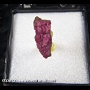 Mineral Specimen: Calcite variety Cobaltian from Demorcratic Republic of Congo, Ex. Norm Woods Mineral Specimen: Calcite variety Cobaltian from Demorcratic Republic of Congo, Ex. Norm Woods