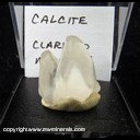 Mineral Specimen: Calcite Crystals with Phantoms from Clark Co., Missouri, Ex. Norm Woods
