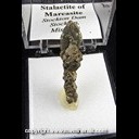 Mineral Specimen: Marcasite, Stalactic from Stockton Dam, Stockton, Cedar Co., Missouri, Ex. Norm Woods