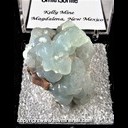 Mineral Specimen: Smithsonite from Kelly Mine, Magdalena District, Socorro Co., New Mexico, Ex. Norm Woods Mineral Specimen: Smithsonite from Kelly Mine, Magdalena District, Socorro Co., New Mexico, Ex. Norm Woods