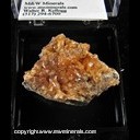Mineral Specimen: Hureaulite, Rockbridgite from Cigana Mine, Conselheiro Pena, Minas Gerais, Brazil