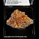 Mineral Specimen: Hureaulite, Rockbridgite from Cigana Mine, Conselheiro Pena, Minas Gerais, Brazil Mineral Specimen: Hureaulite, Rockbridgite from Cigana Mine, Conselheiro Pena, Minas Gerais, Brazil