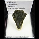Mineral Specimen: Epidote from Zacatecas, Mexico, Ex. Norm Woods