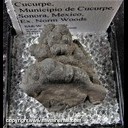 Mineral Specimen: Manganite from Mina Santa Apolonia, Cucurpe, Municipio de Cucurpe, Sonora, Mexico, Ex. Norm Woods