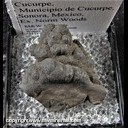 Mineral Specimen: Manganite from Mina Santa Apolonia, Cucurpe, Municipio de Cucurpe, Sonora, Mexico, Ex. Norm Woods Mineral Specimen: Manganite from Mina Santa Apolonia, Cucurpe, Municipio de Cucurpe, Sonora, Mexico, Ex. Norm Woods