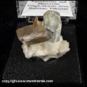 Mineral Specimen: Aquamarine, Muscovite, Albite from Skardu Area, Gilgit-Baltistan, Pakistan, Ex. Norm Woods