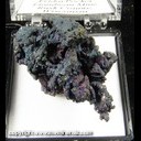 Mineral Specimen: Chalcocite coated with Bornite-Chalcopyrite from Flambeau Mine, Lucky Friday Pocket, 402-1000 Level, Ladysmith, Rusk County, Wisconsin, Ex. Norm Woods, Collected by Casey Jones, Oct. 13, 1995