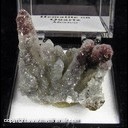Mineral Specimen: Hematite on Quartz from Mexico, Ex. Norm Woods (likely Zacatecas) Mineral Specimen: Hematite on Quartz from Mexico, Ex. Norm Woods (likely Zacatecas)